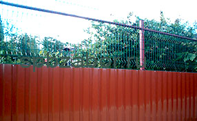 Забор из 3д панелей в Васкелово 