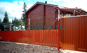 Забор в Васкелово
