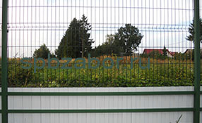 Прозрачный забор для  участка