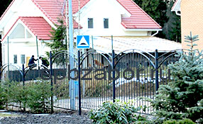Сварной забор для участка  