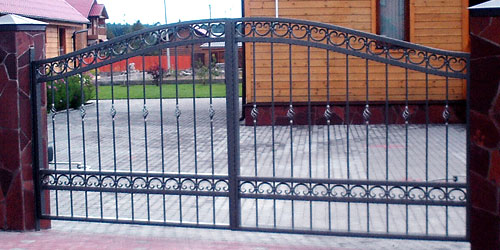 Красивые ворота 
