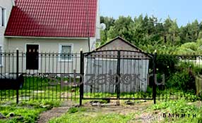 Кованый забор для дома СПб
