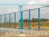 Забор из сетки рабицы стоимость 